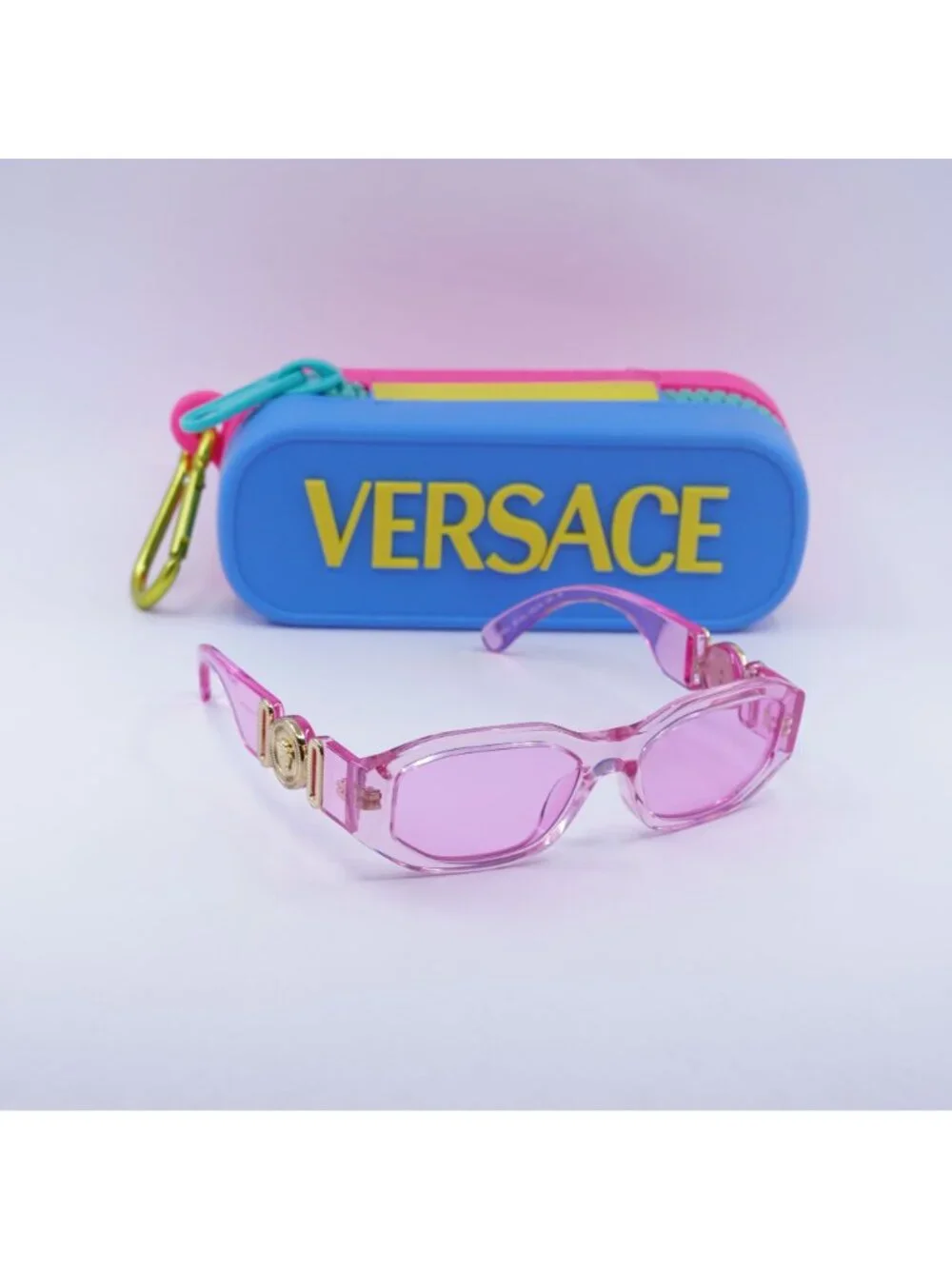 Versace Kids VK4429U 5370/5 Irregular Sunglasses - Pink / Fuchsia